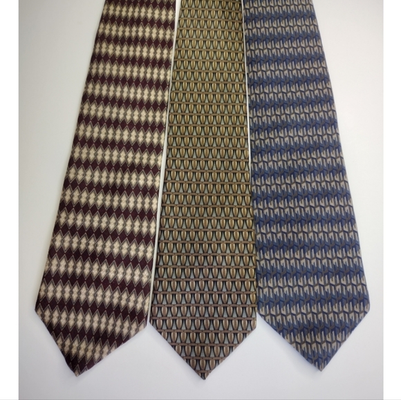 Bundle of 3 Silk ties - Picture 1 of 8